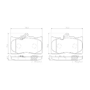 BREMBO P83072N