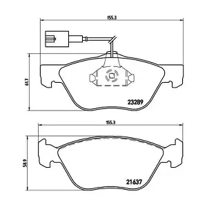 BREMBO P23077