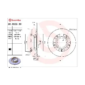 08.D505.2G BREMBO