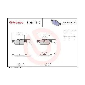 BREMBO P61112