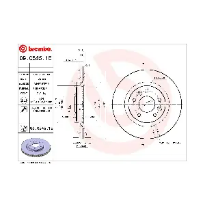 09.C545.1E BREMBO