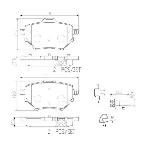 BREMBO P61122N