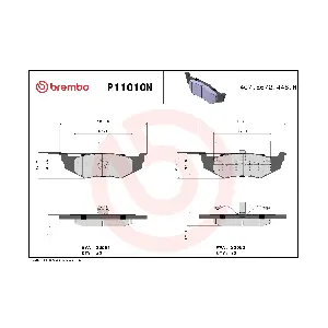 BREMBO P11010N