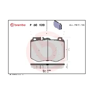 BREMBO P50120