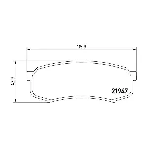 BREMBO P83024