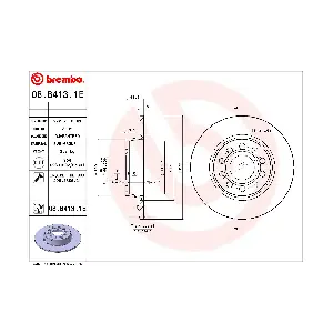 BREMBO 08.B413.1E