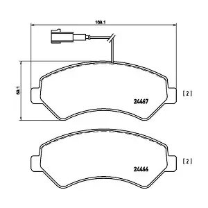 BREMBO P 23 136