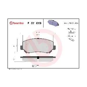 BREMBO P 37 019