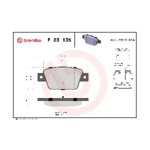 BREMBO P 23 135