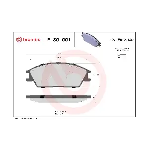 BREMBO P 30 001
