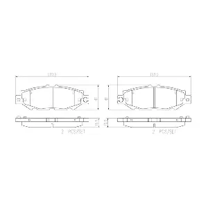 BREMBO P83036N