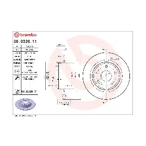 08D32611 BREMBO