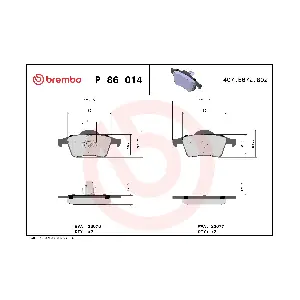 BREMBO P86014