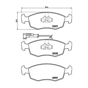BREMBO P 23 121