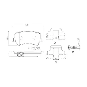 BREMBO P24078N