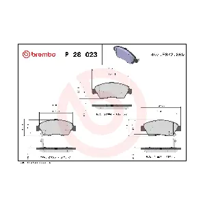BREMBO P28023