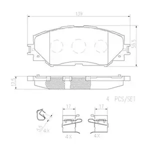 BREMBO P83082N