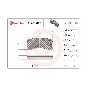 BREMBO P A6 028
