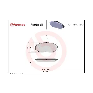 BREMBO P49017N