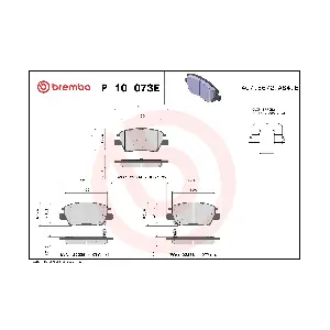 BREMBO P 10 073E