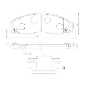 P09006N BREMBO