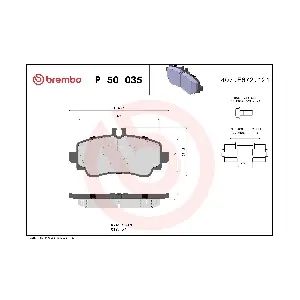 BREMBO P50035