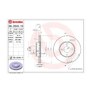 09.C543.10 BREMBO