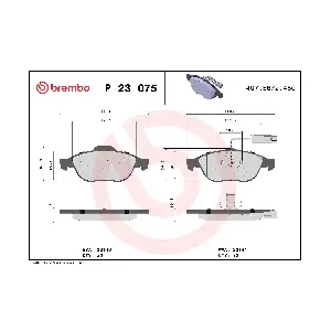BREMBO P23075