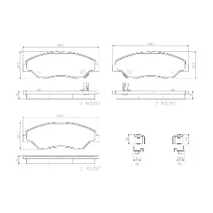 BREMBO P30015N