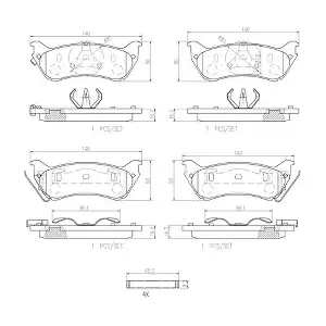 P50040N BREMBO