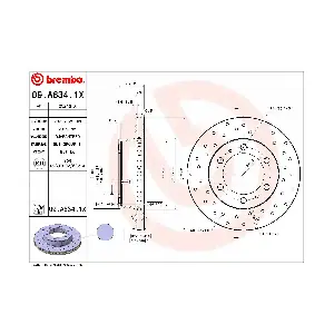 09A6341X BREMBO