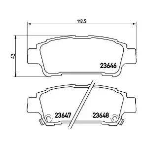 BREMBO P83056