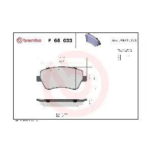 BREMBO P68033