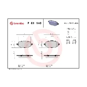 P61140 BREMBO