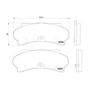 BREMBO P61033