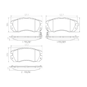 BREMBO P78007N