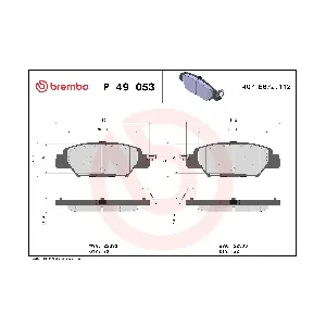 BREMBO P49053