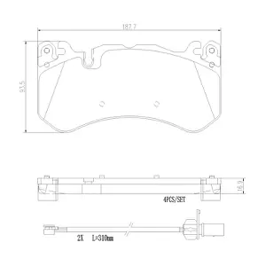 BREMBO P50127N