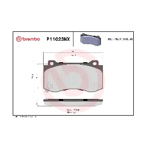P11023NX BREMBO