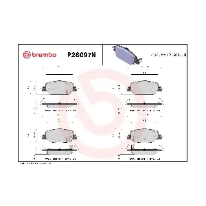 BREMBO P28097N