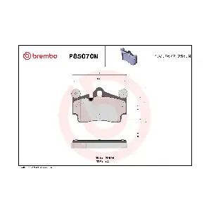 BREMBO P85070N