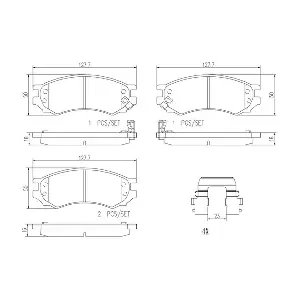 BREMBO P56023N