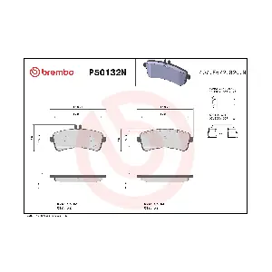 BREMBO P50132N