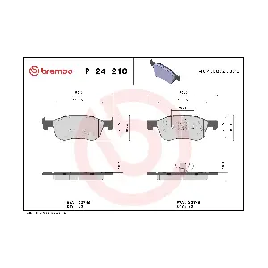 BREMBO P24210