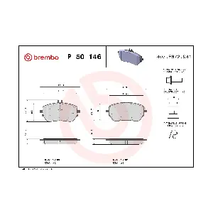 P 50 146 BREMBO