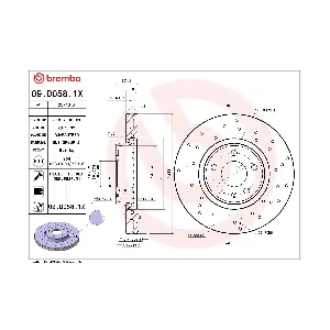 09.D058.1X BREMBO