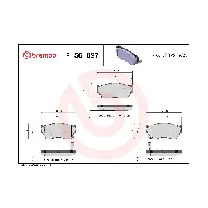 BREMBO P56027