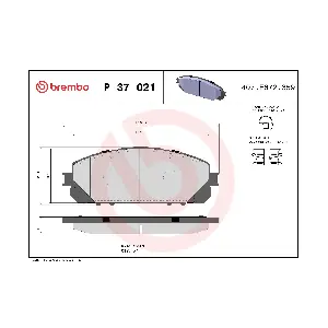 BREMBO P 37 021