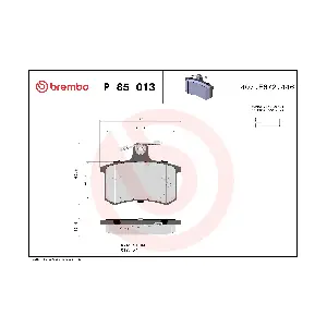 BREMBO P85013