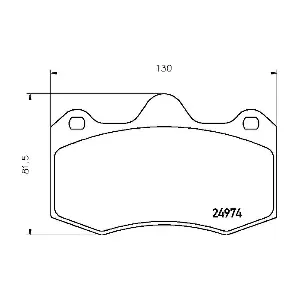 BREMBO P85134